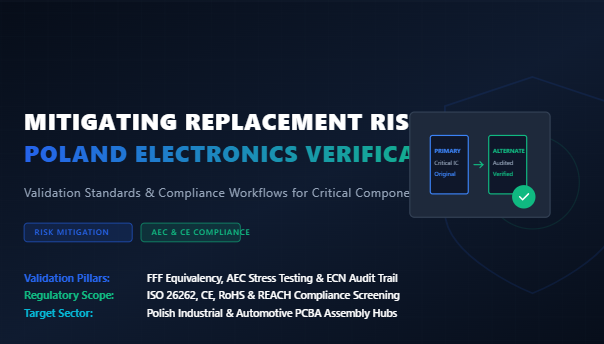 Τελευταία εταιρικά blogs για Mitigating Replacement Risks: Qualification Standards & Compliance Workflows in Polish Electronics