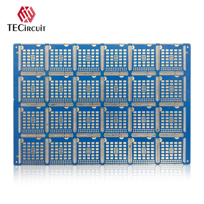Αγορά FR4 RIGID PCB Τέσσερις πλευρές 6 στρώσεις πλακέτα PCB Half Cut Slot Immersion Gold 2u ηλεκτρονική κατασκευή