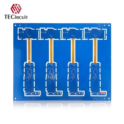 Αγορά 1.2mm πάχος 4 στρώματα άκαμπτο ευέλικτο PCB Πίνακας εκτυπωμένων κυκλωμάτων Βύθιση χρυσού 2U