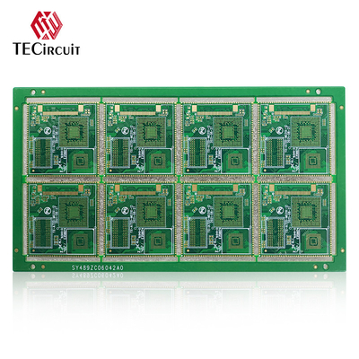 OEM Πολυστρώμα Τυπωμένο Πίνακα Κύκλωματος RIGID PCB Semi Metalized Trough On Four Sides