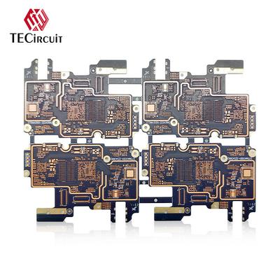 HDI High Frequency Board RIGID PCB FR4 TG150 S1150G Μίν. Μέγεθος τρύπας 0,1mm