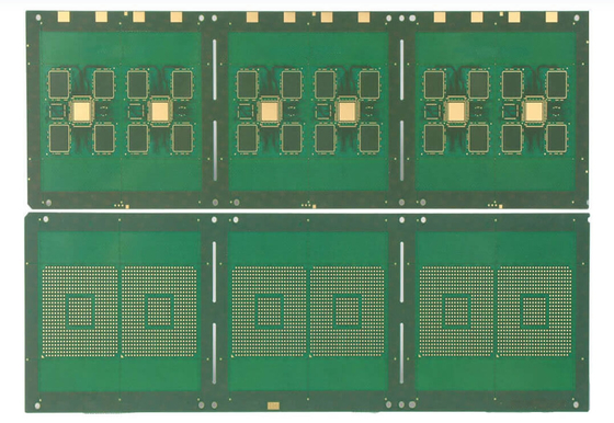 Πολυεπίπεδο IC Υποστρώμα PCB Πίνακα PCB Σκληρό τυφλό διάδρομο μαλακό χρυσό