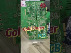 Χρυσό δάχτυλο υψηλής συχνότητας PCB Board RIGID PCB OEM Για επικοινωνία ενότητες